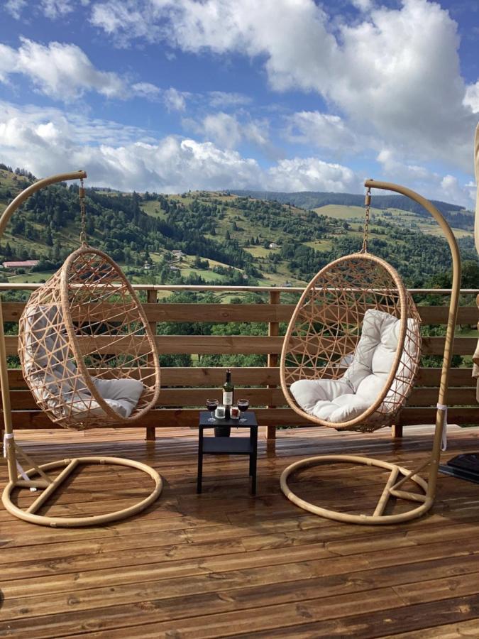 Les Chalets Bambi & Jacuzzi Privatif Ла Брес Екстериор снимка