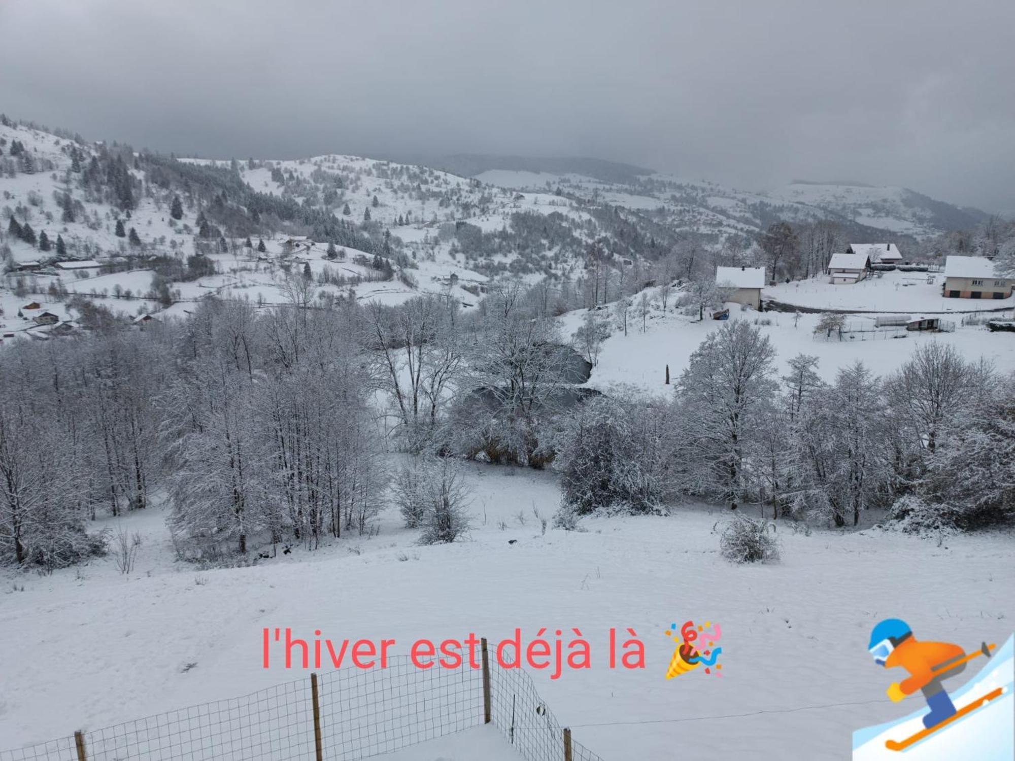 Les Chalets Bambi & Jacuzzi Privatif Ла Брес Стая снимка