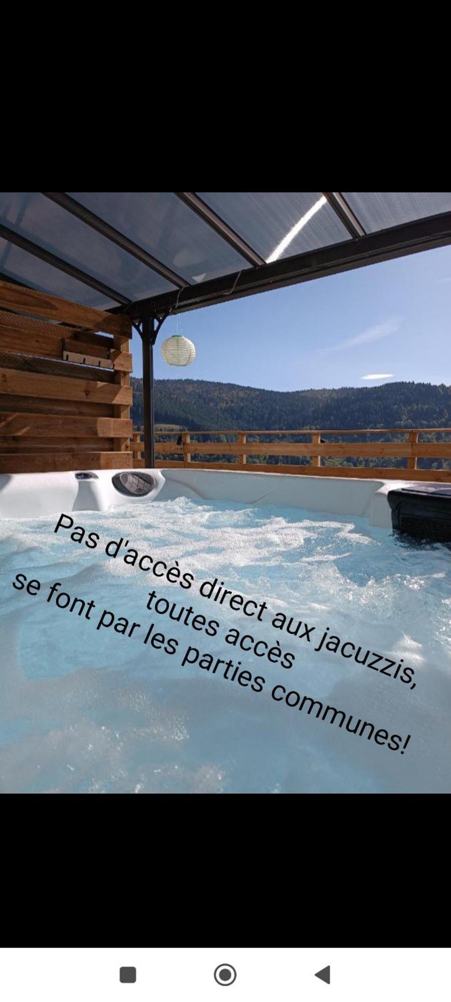 Les Chalets Bambi & Jacuzzi Privatif Ла Брес Екстериор снимка